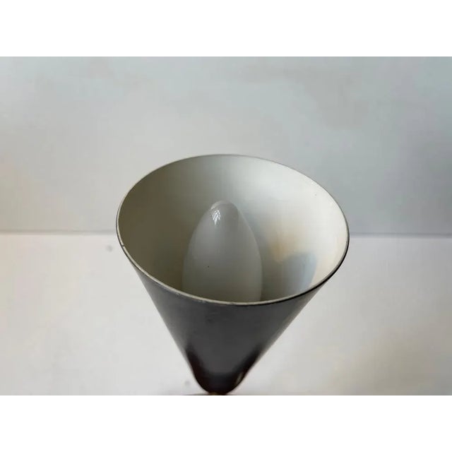 Mid-Century Black Adjustable Wall Lamp from Asea, 1950s For Sale - Image 6 of 8