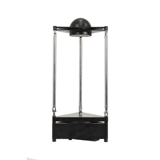 Metal 1980s Italian Kandido Table Lamps by f.a. Porsche for Luci Italia - a Pair For Sale - Image 7 of 8