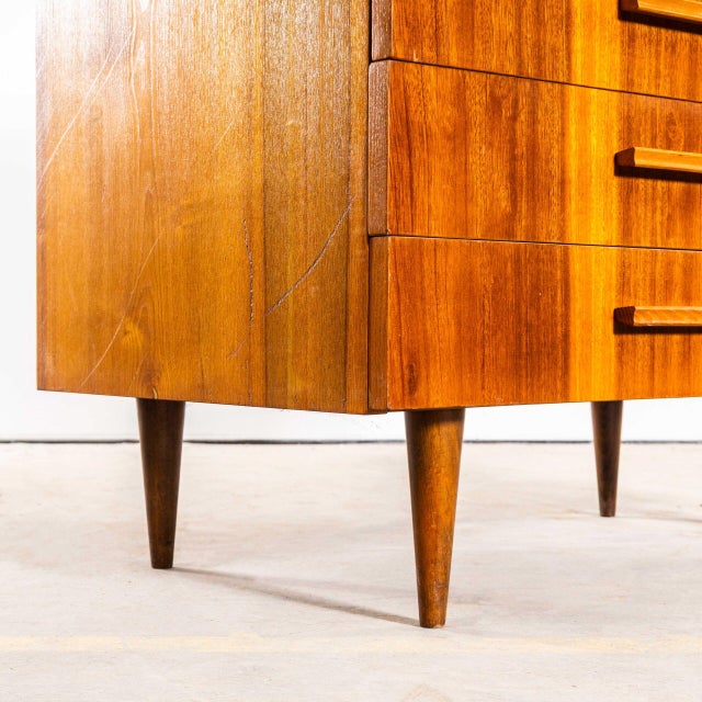 Brown Mid-Century Modern Chest of Drawers from Up Zavody, 1960s For Sale - Image 8 of 10