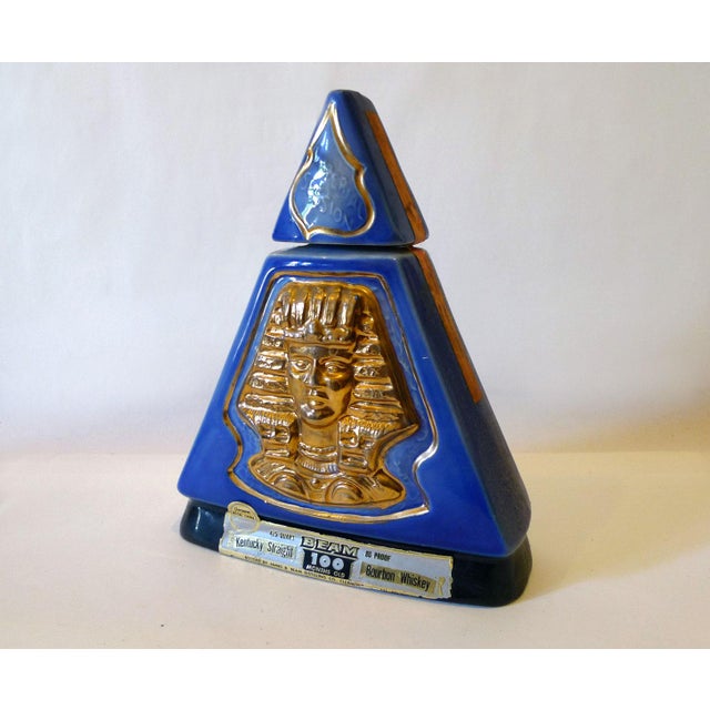 Regal China Co. Jim Beam Egyptian Pyramid Decanter Chairish