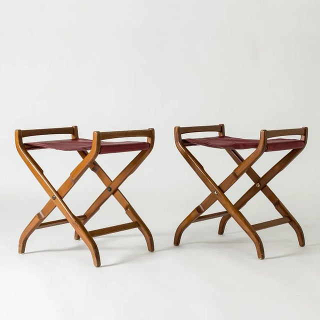 Set of Stools by David Rosén, 1950s For Sale - Image 9 of 9