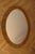 Brown Oval Wall Mirror in Rattan and Bamboo, 1960s For Sale - Image 8 of 16