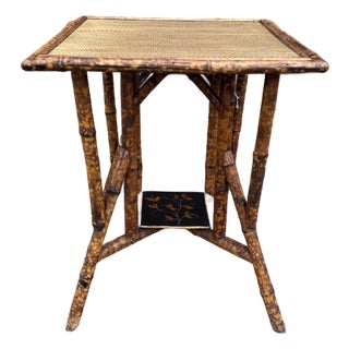 19th Century Bamboo Table For Sale