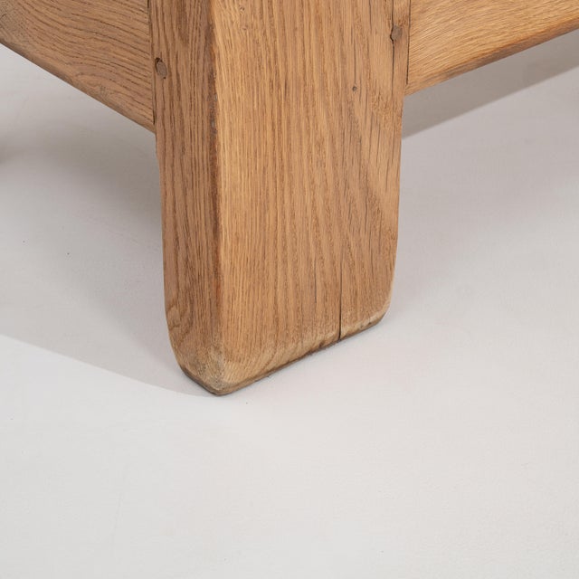 1970s Oak Brutalist Cabinet For Sale In Greensboro - Image 6 of 17