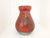 Red Vintage French Accolay Ceramic Pitcher in Red Crackle Glaze, 1960s For Sale - Image 8 of 18
