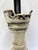 Ivory Vintage Chinese Glazed Pottery Gu-Form Lamp Circa 1970's For Sale - Image 8 of 15