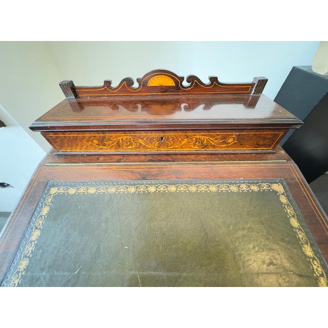 Antique Victorian Davenport Desk by W.J. Mansell, 1870 For Sale - Image 14 of 17