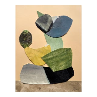 "Magic Still Exists 3" Original Mixed-Media Collage on Paper by Zac Woodiel For Sale