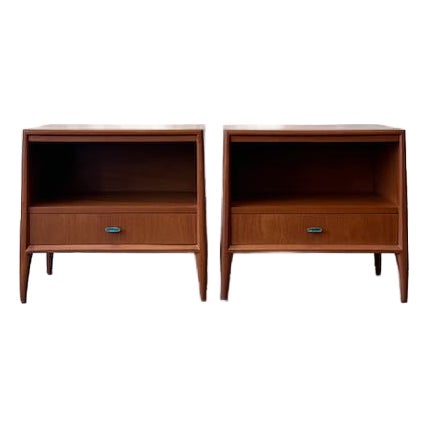 Vintage Pair of Mt. Airy Nightstands by Raymond Sobota For Sale