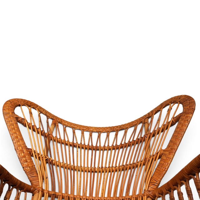 Vintage Rattan Chair from Rohé Noordwolde, 1970 For Sale - Image 16 of 18