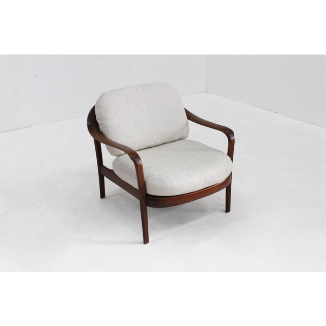Mid-Century Danish Armchair, 1960s For Sale - Image 9 of 11