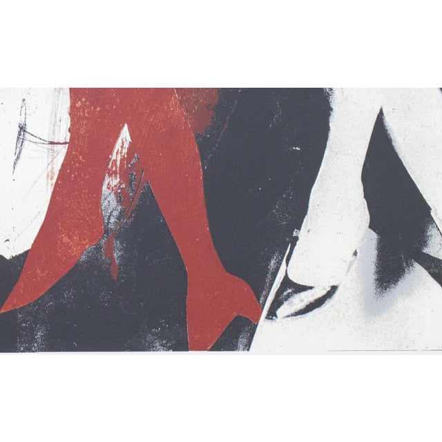 Red John Piper "Eye & Camera: Blue & Red" Serigraph For Sale - Image 8 of 12