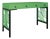 Swirl Writing Desk - Bright Green For Sale