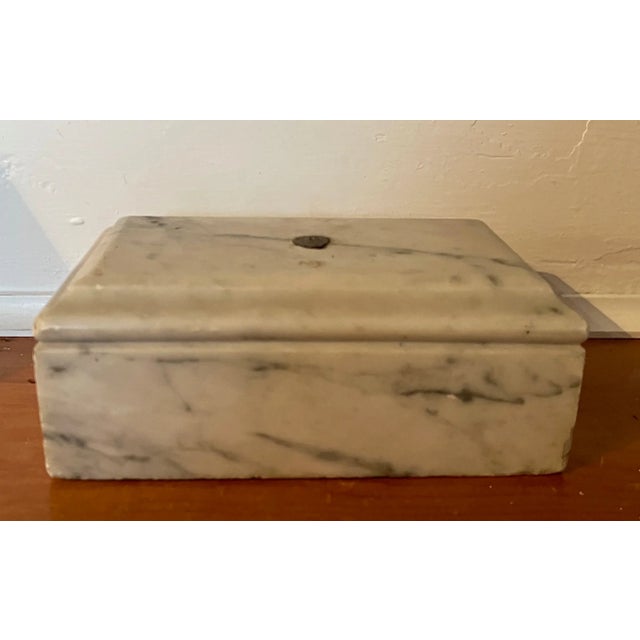 Antique 19th Century American Classical Carved Marble Display Base For Sale - Image 9 of 13