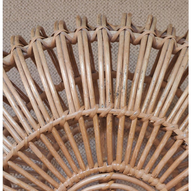 1980s Lobster Pot Ottoman Pouf by Franco Albini, 1980 For Sale - Image 5 of 7
