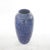 1920s Pair Antique Roseville Art Pottery Floral Embossed Vases With Mottled Blue Glaze For Sale - Image 5 of 6