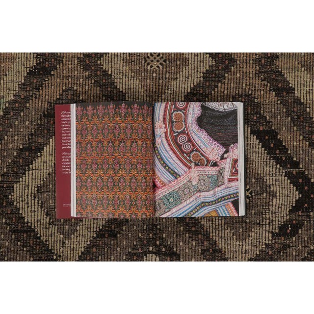 1960s Vintage Turkish Kilim in Brown With Diamond Lattice Patterning - Rug & Kilim For Sale - Image 5 of 10