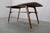 Mid-Century German Coffee Table with Rattan Shelf and Brass Legs, 1960s For Sale - Image 6 of 14