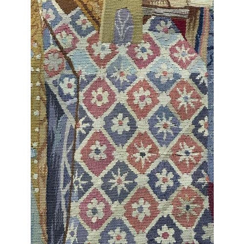 Antique French Handwoven Aubusson Tapestry, 1940s For Sale - Image 15 of 18