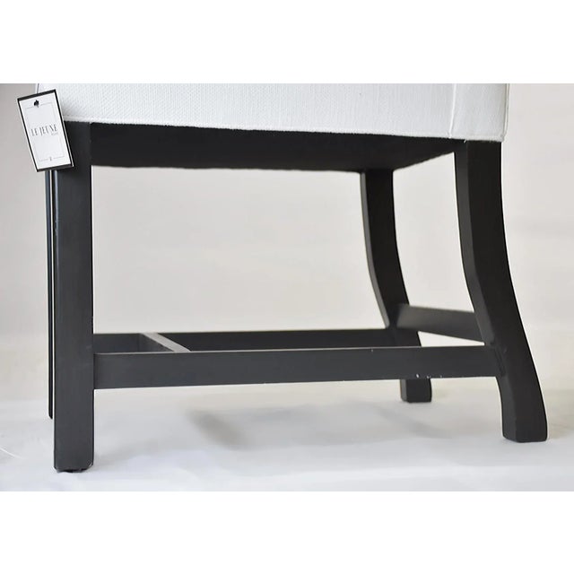 English Le Jeune Upholstery Hampshire Armless Dining Side Chair Dc1.923 Showroom Model For Sale - Image 3 of 8