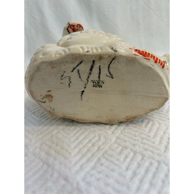 Mid 20th Century Petite Porcelain Swan Vase or Planter For Sale - Image 10 of 10