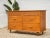 Chocolate Walnut 6 Drawer Dresser With Louvered Drawers For Sale - Image 8 of 12