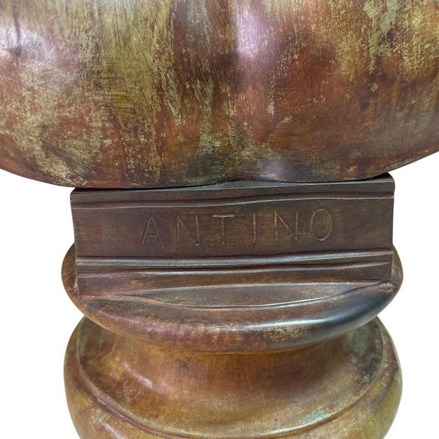 Bronze Antinous Sculpture, 2000s For Sale - Image 6 of 8