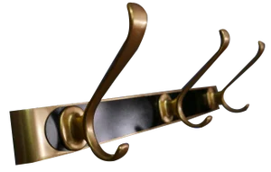 Brass Coat Rack by Walter Bosse for Hertha Baller, 1950s