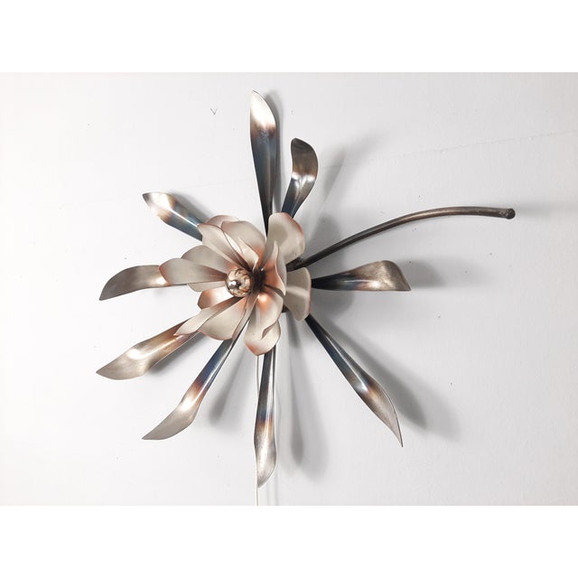 Vintage Flover Wall Light, 1970s For Sale - Image 10 of 14