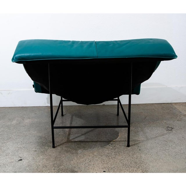 1980s Mid Century Modern Lounge Chair Leather Montis Butterfly Gerard Van Den Berg For Sale - Image 11 of 11