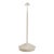 Sand Zafferano Pina Pro Rechargeable Indoor/Outdoor Cordless Table Lamp, Sand For Sale - Image 8 of 8