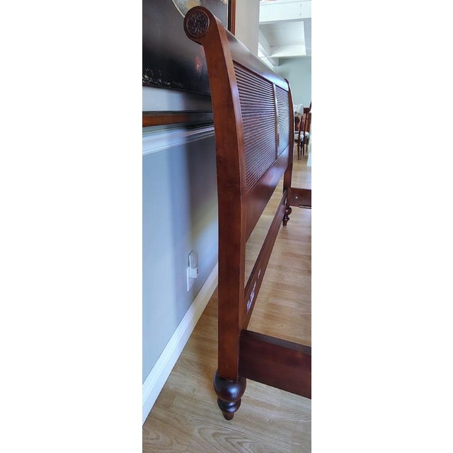 Ethan Allen British Classics Queen Cayman Bed For Sale - Image 14 of 17