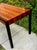 Featured is a mid-century modern 1960's desk by designer Harvey Probber, of linear form in mahogany and bleached rosewood,...