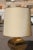 Gold French Brass Dome Table Lamp from Maison Jansen, 1970s For Sale - Image 8 of 9