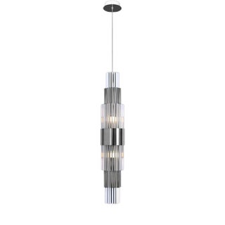 Collection Spiga Suspension in Metal and Glass by Jago For Sale
