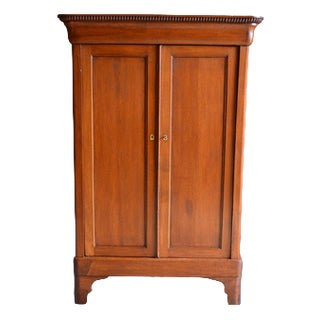 Antique Wardrobe in Oak, 1850 For Sale