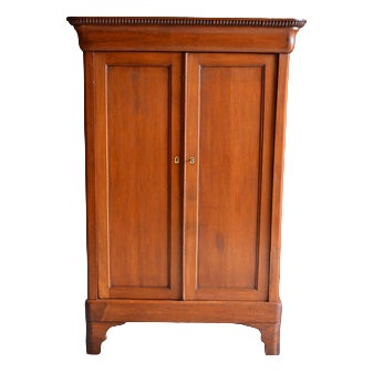 Antique Wardrobe in Oak, 1850 For Sale