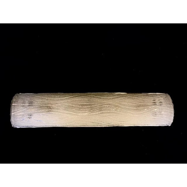 Metal Long Wall Light attributed to Mazzega, 1980s For Sale - Image 7 of 7