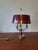 Mid-Century Modern Model 15033 Brass Table Lamp from Maison Lucien Gau For Sale - Image 12 of 16