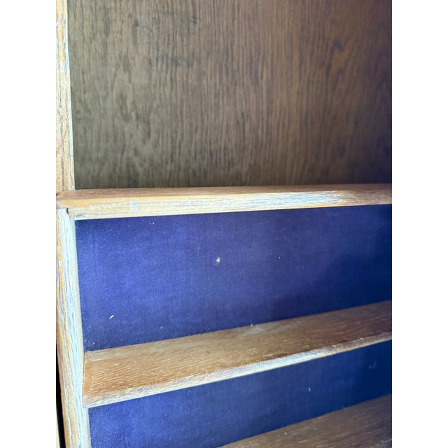 1930s Vintage Bernhardt Beautiful Jacobean Side Buffet - Versatile - Elegantly Carved, Inner Trays and Versatile Storage For Sale - Image 9 of 16