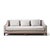 Laura Kirar for Baker Furniture Neue Sofa This sofa measures: 94 wide x 41 deep x 33 inches high, with a seat height of...