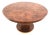 Vintage Art Deco Round Extendable Dining Table For Sale