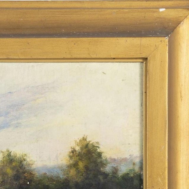 Júlio Ramos, River Landscape, Oil Painting For Sale - Image 4 of 6