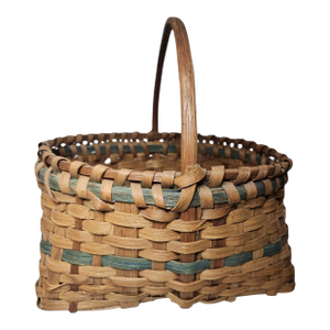 Late 19th Century Appalachian or Tribal Gathering Basket