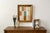 Original Framed Abstract Painting in Vintage Gold Frame For Sale - Image 16 of 17
