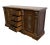 Brown High End Vintage Cherry French Renaissance 75" Buffet Credenza For Sale - Image 8 of 11