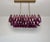 1990s Amethyst Murano Glass Poliedri Chandelier by Carlo Scarpa, 1990s For Sale - Image 5 of 18