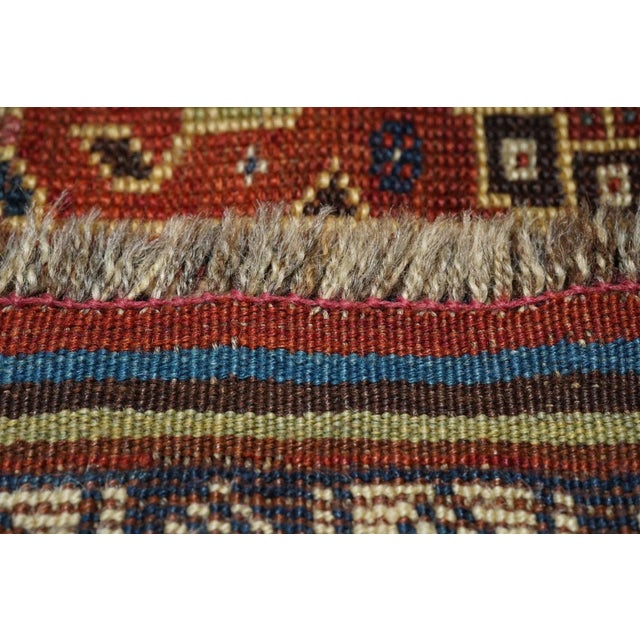 Late 18th Century Antique Khamseh Rug 5'0'' x 9'5'' For Sale - Image 4 of 12