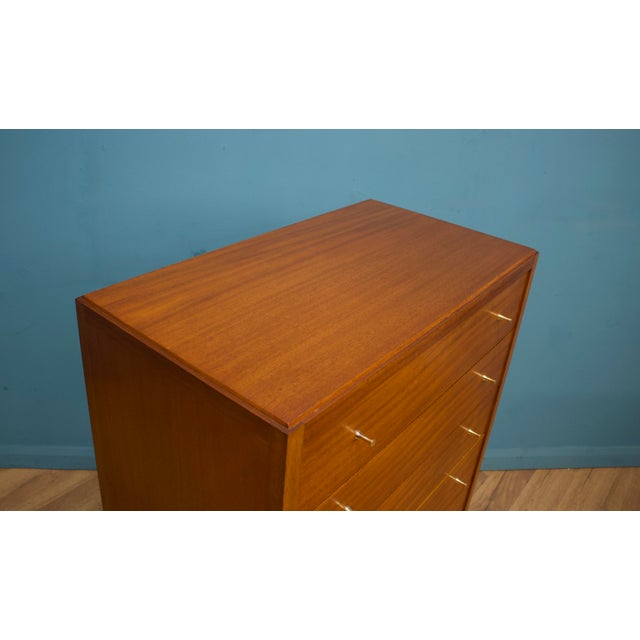 Mid-Century Modern Teak Chest of Drawers by Heals for Loughborough Furniture, 1960s For Sale - Image 6 of 9