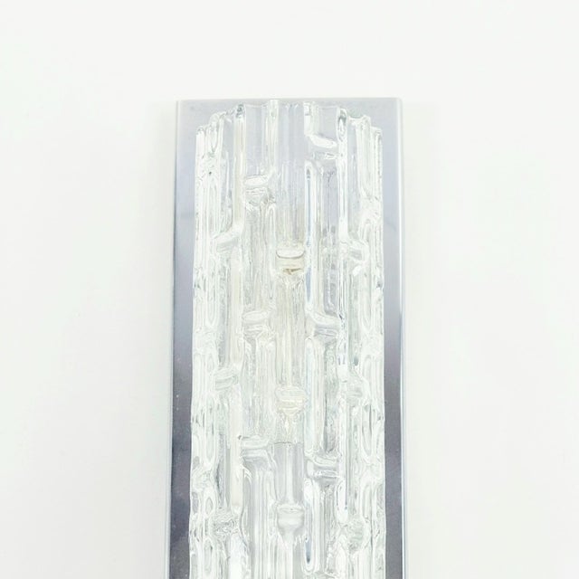 Mid-Century Modern 1960s Mid-Century Modern Murano Glass Wall Lights From Doria - a Pair For Sale - Image 3 of 12